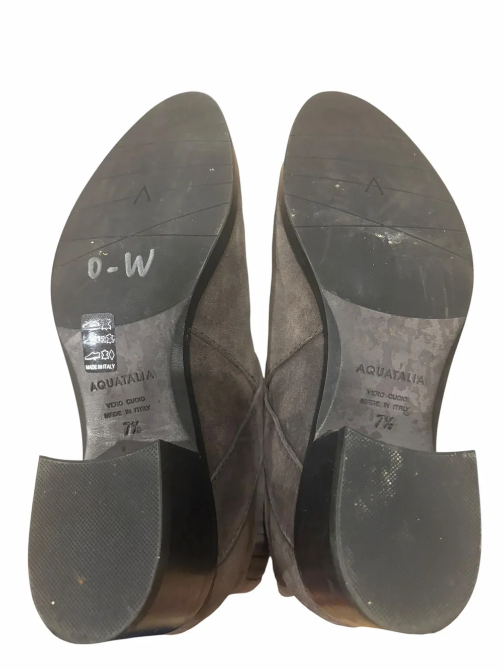 Aquatalia Water-Proof Foster Suede Booties size 7.5